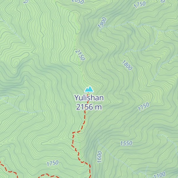 Map of Yulishan