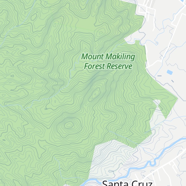 Map of Mount Putong Bay