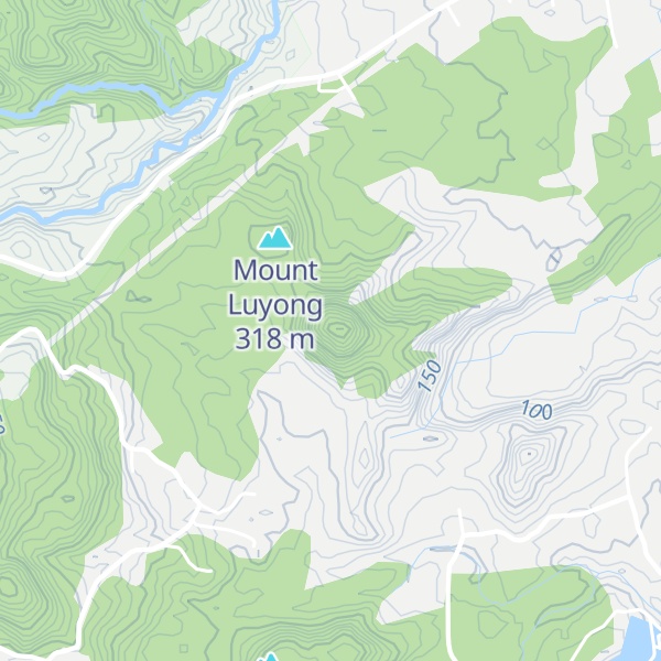 Map of Mount Mabilog