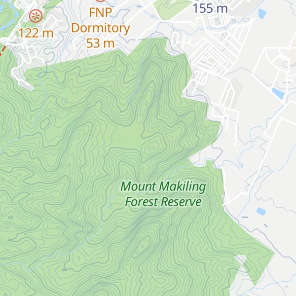 Map of Mount Tayog Pato