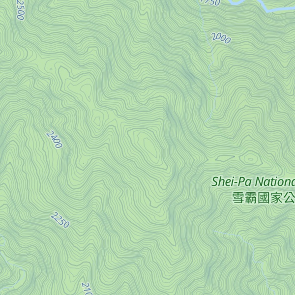 Map of Wujiajiananshan