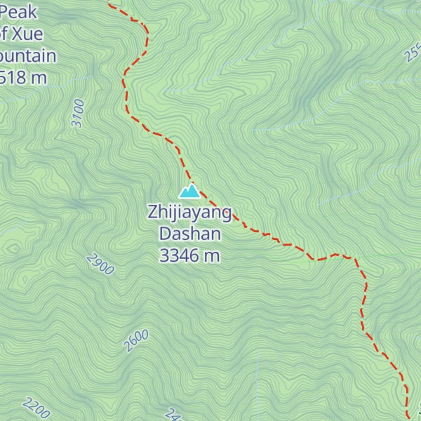 Map of Zhijiayangdashanjidian