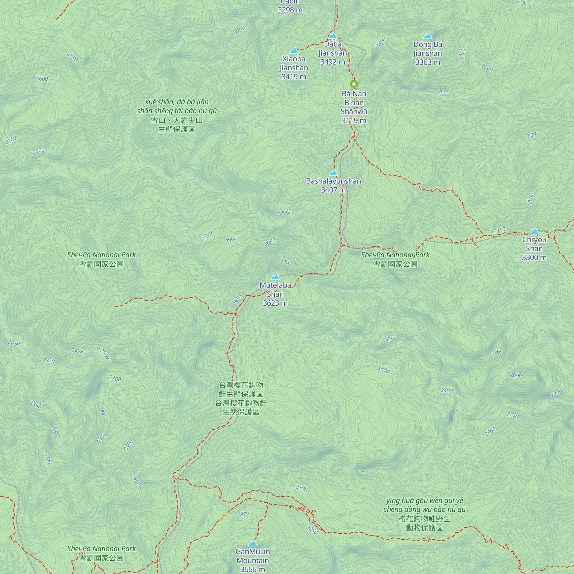 Sumida Cabin map