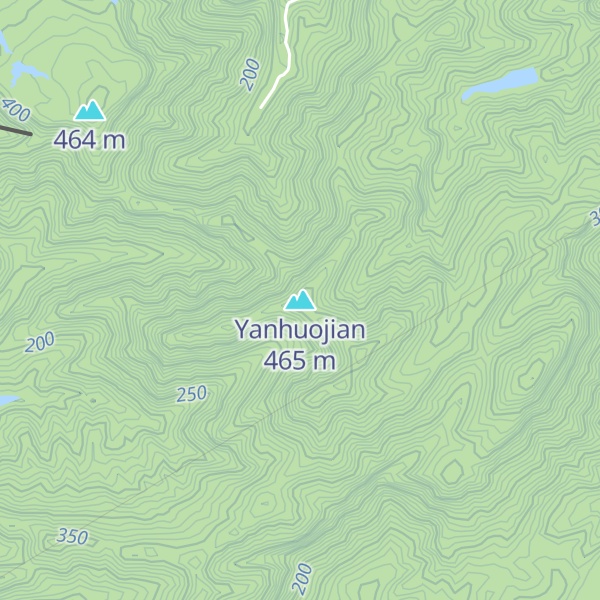 Map of Yanhuojian