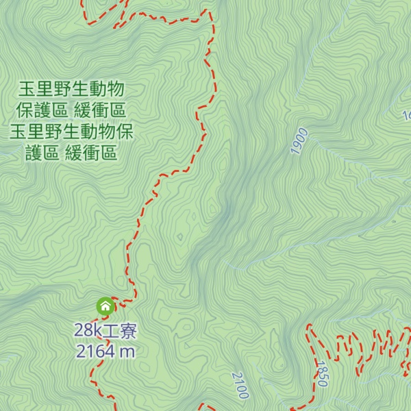 Map of Luandan Shan