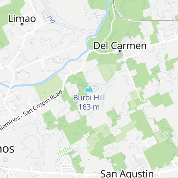Map of Buroi Hill