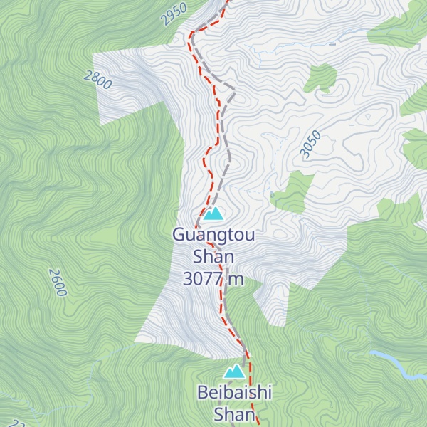 Map of Guangtou Shan