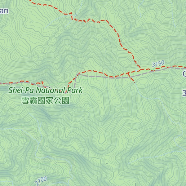 Map of Xīn Dá Shān