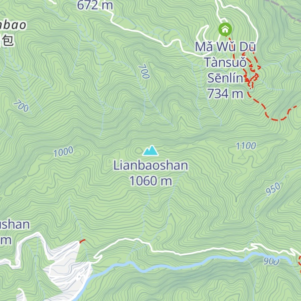 Map of Lianbaoshan