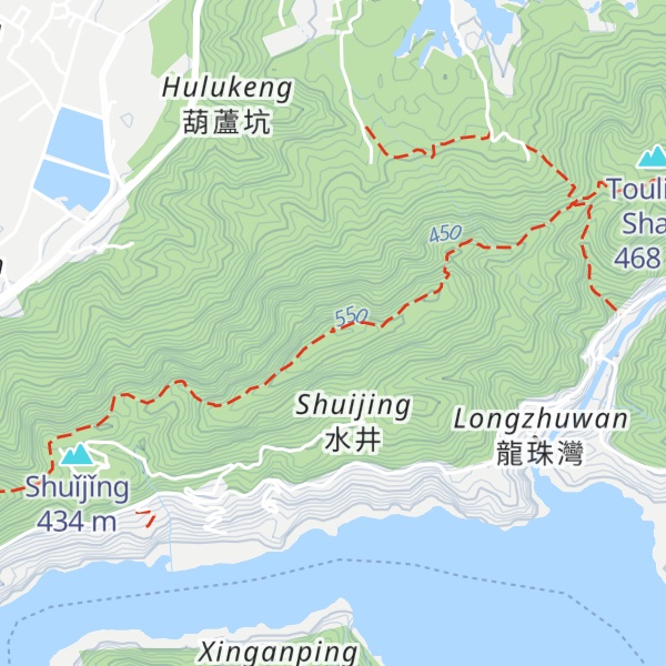 Map of Xizhoushan