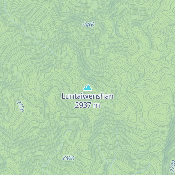 Map of Luntaiwenshan