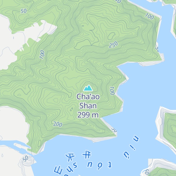 Map of Cha’ao Shan