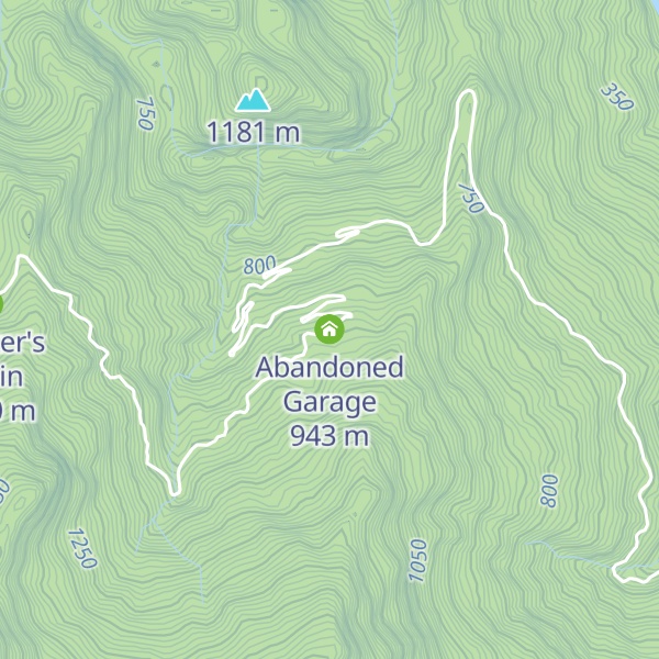 Map of Abandoned Garage