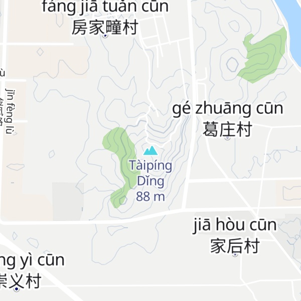 Map of Tàipíng Dǐng