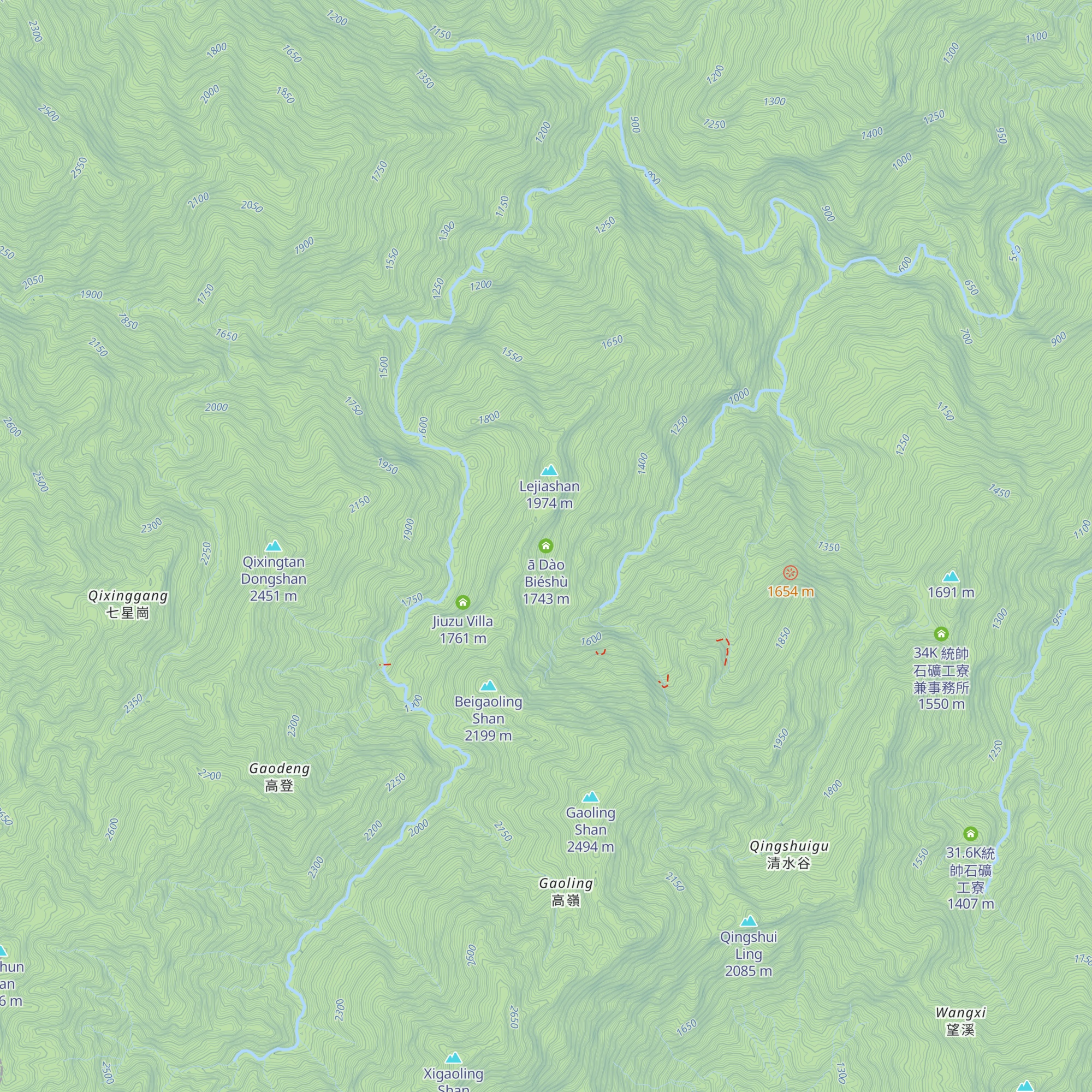 ā Dào Biéshù map