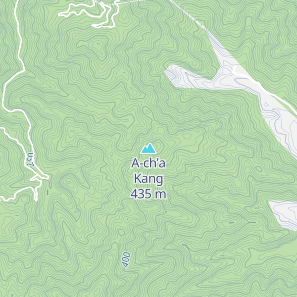 Map of A-ch’a Kang