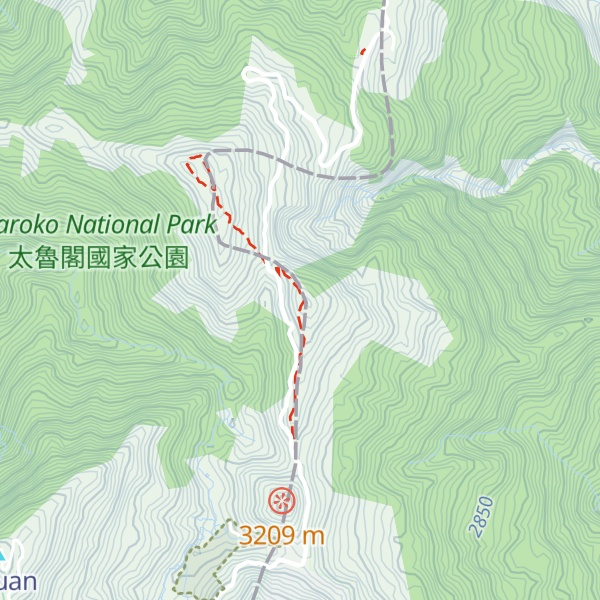 Map of Shimen Shan