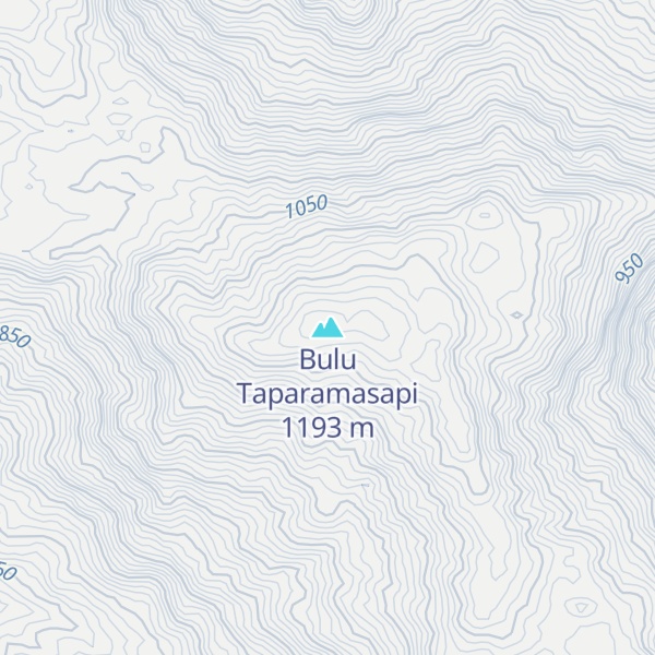 Map of Bulu Taparamasapi