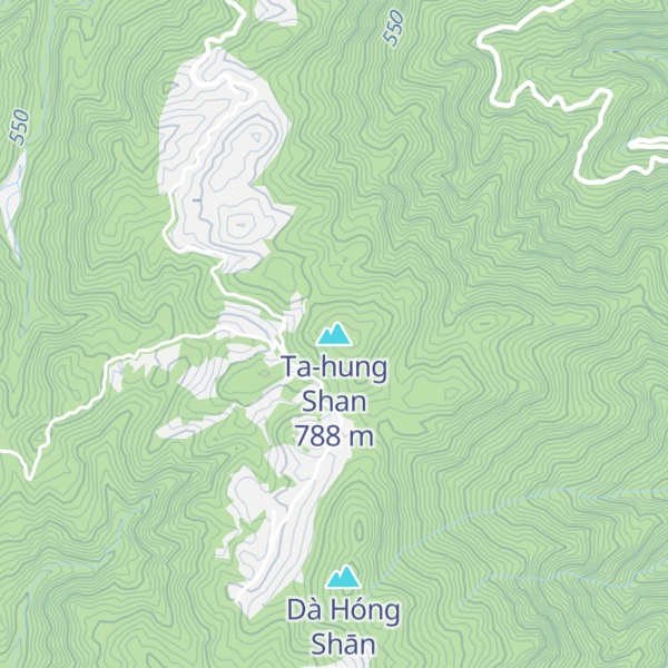 Map of Ta-hung Shan