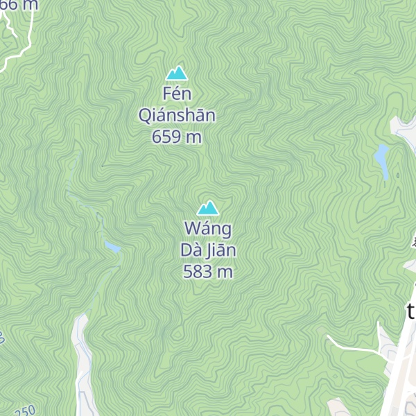 Map of Wáng Dà Jiān