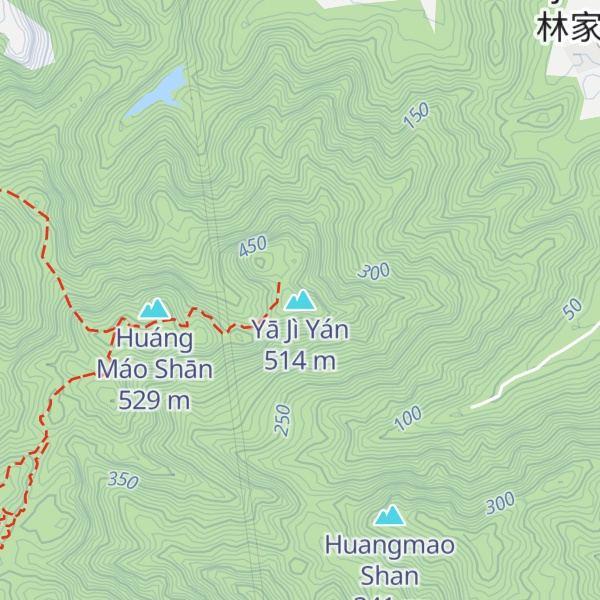 Map of Yā Jì Yán