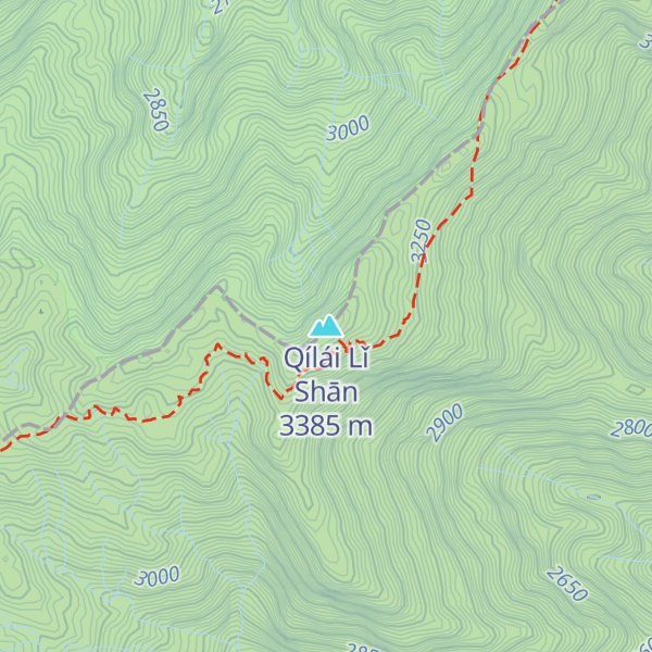 Map of Qílái Lǐ Shān