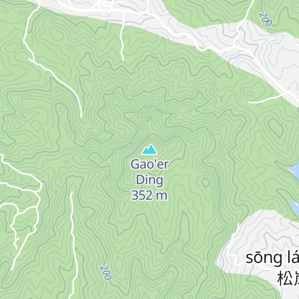 Map of Gao'er Ding