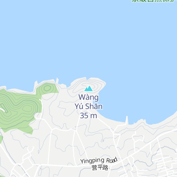 Map of Wàng Yú Shān