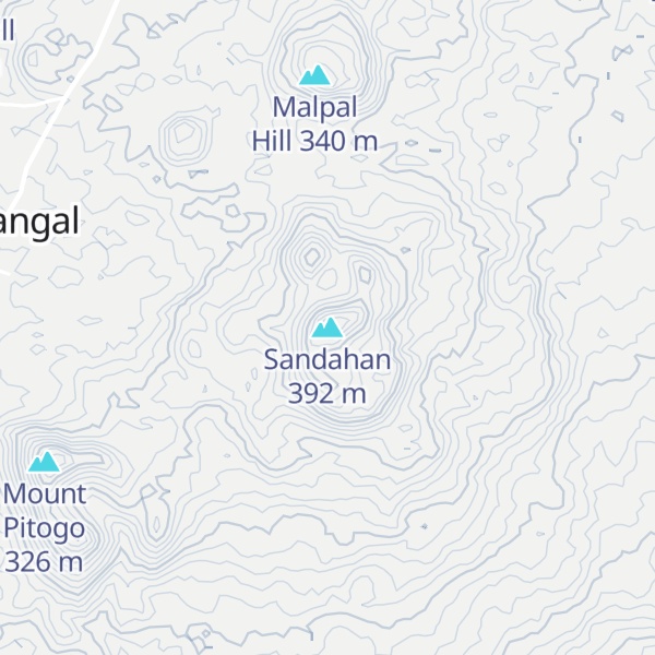Map of Sandahan