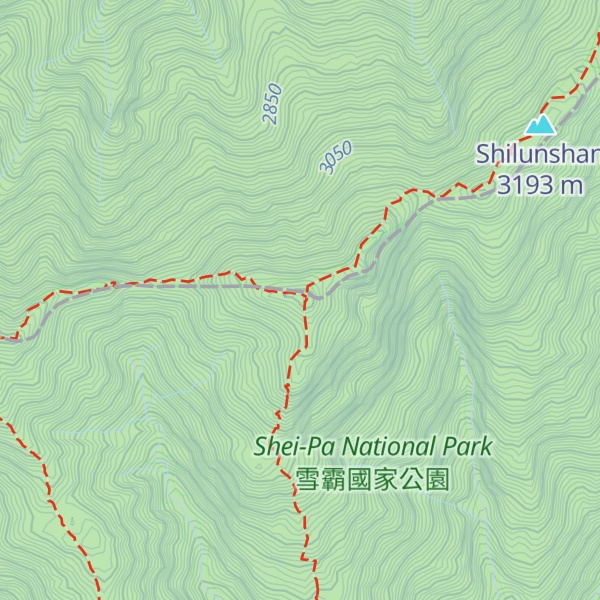 Map of Tao Shan