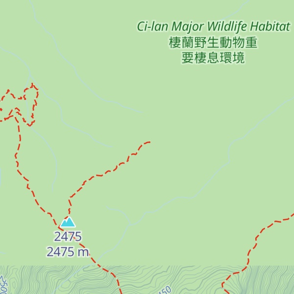 Map of Mawanghaishan