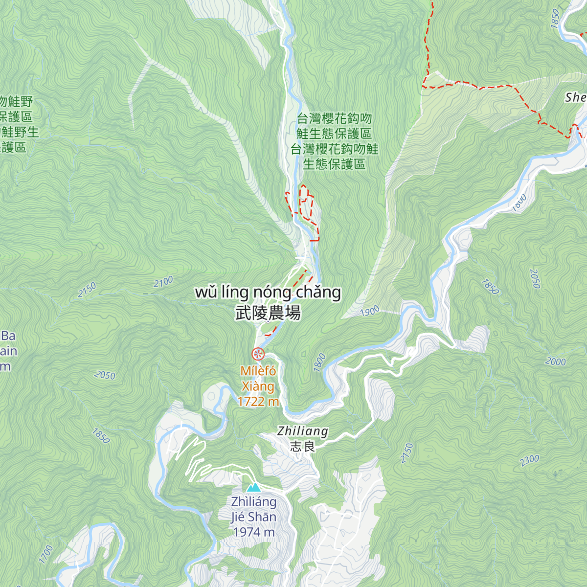 Shānshuǐ Guǎn map