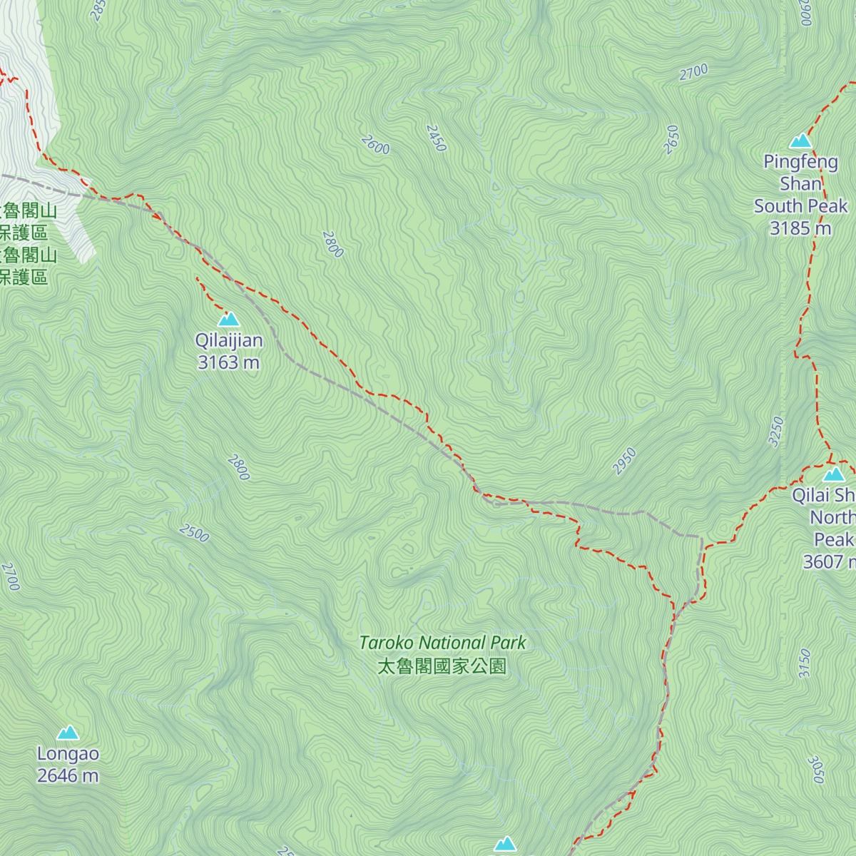 Heishuitang Cabin map
