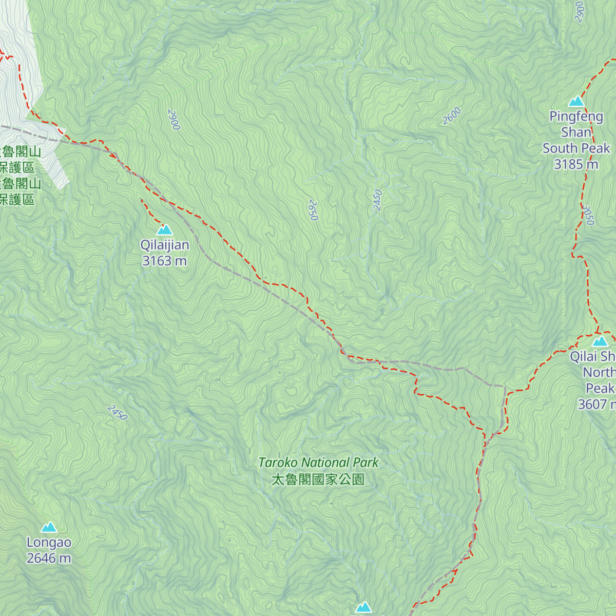 Heishuitang Cabin map