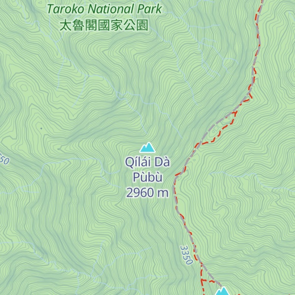 Map of Qílái Dà Pùbù