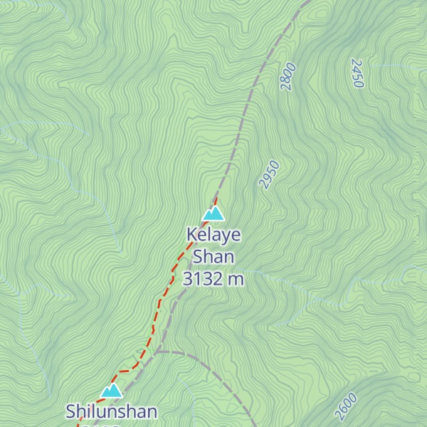 Map of Kelaye Shan