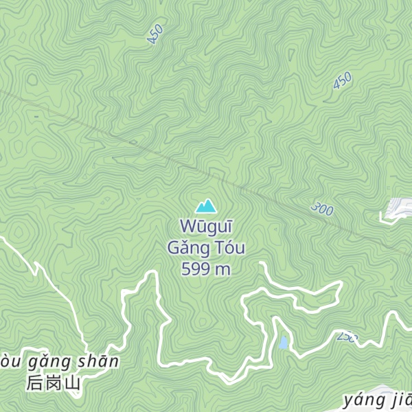 Map of Wūguī Gǎng Tóu