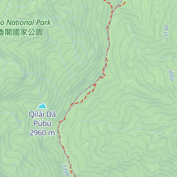 Map of Qilaichishan