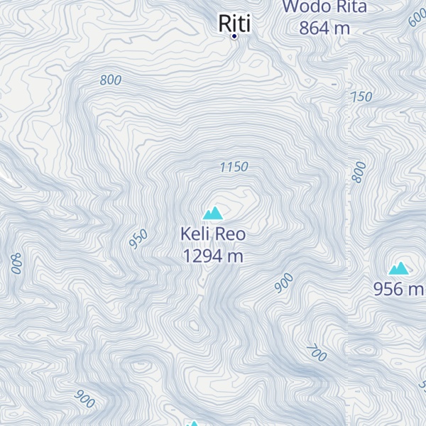 Map of Keli Reo