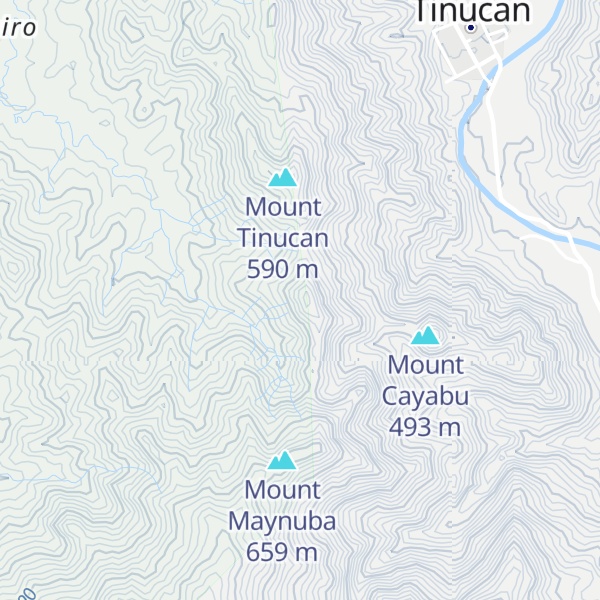 Map of Mount Salilid