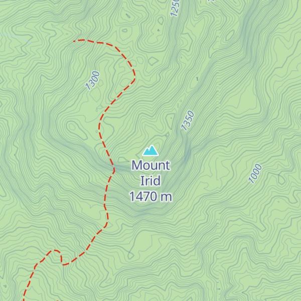 Map of Mount Irid