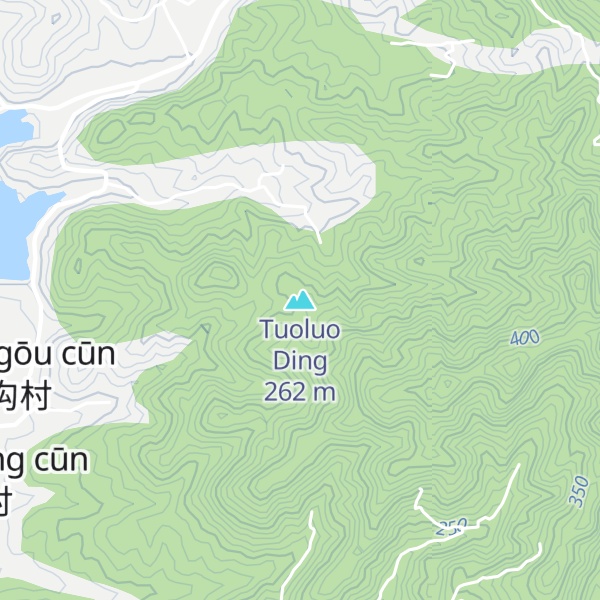 Map of Tuoluo Ding