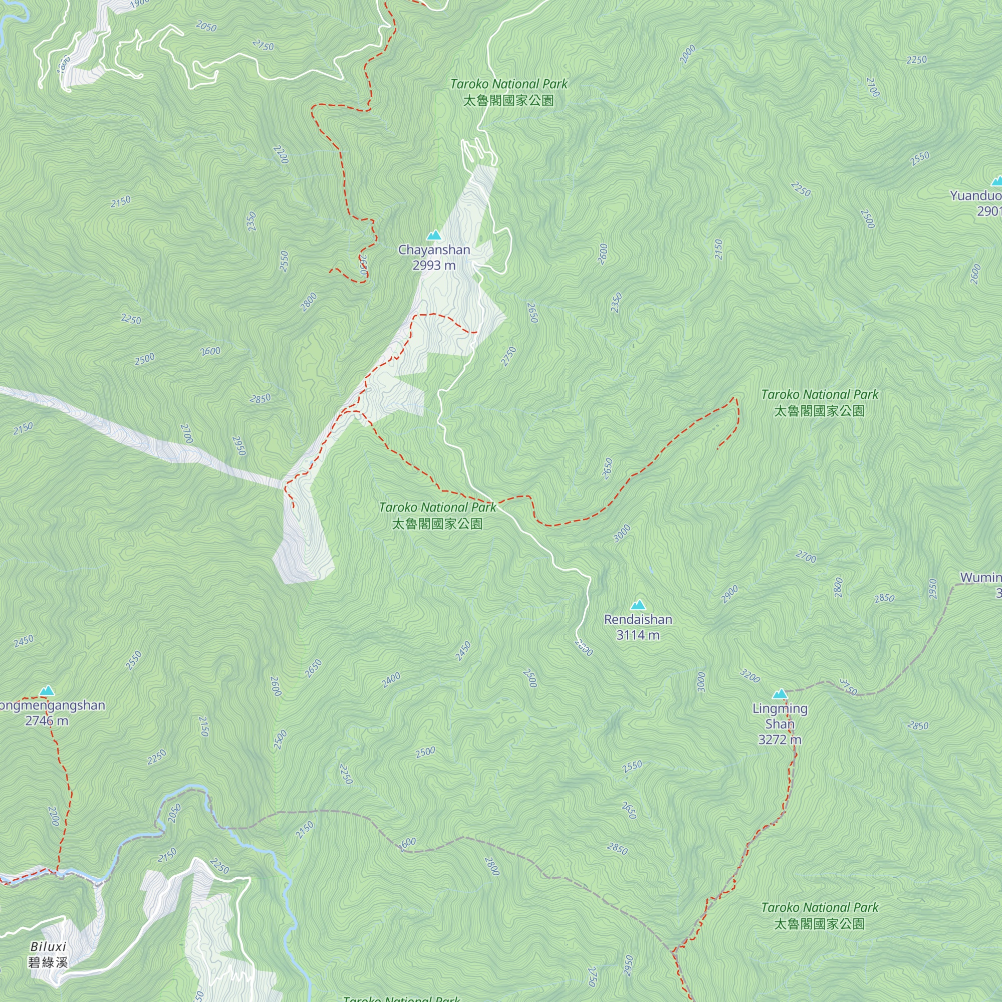 25K 工寮 map