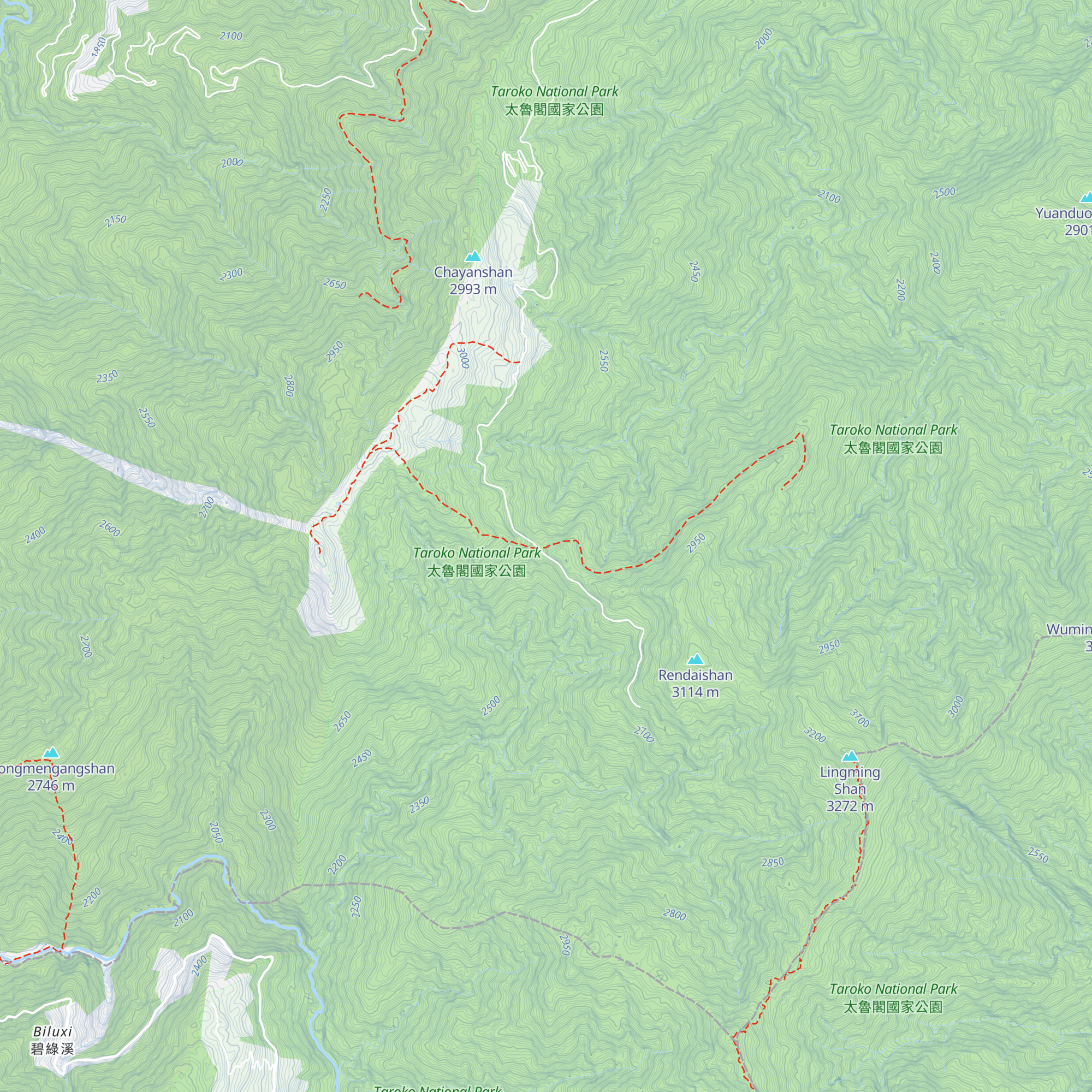 25K 工寮 map