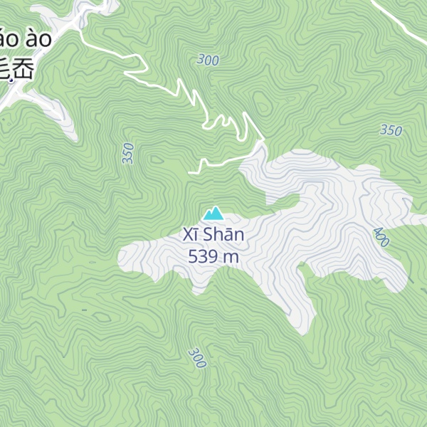 Map of Xī Shān