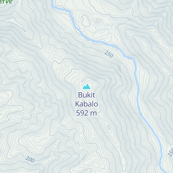 Map of Bukit Kabalo