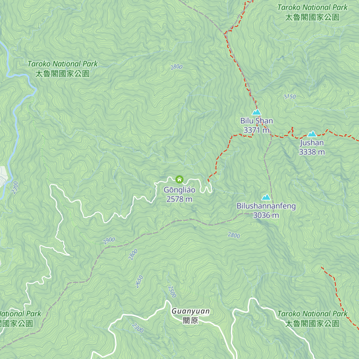Gōngliáo map