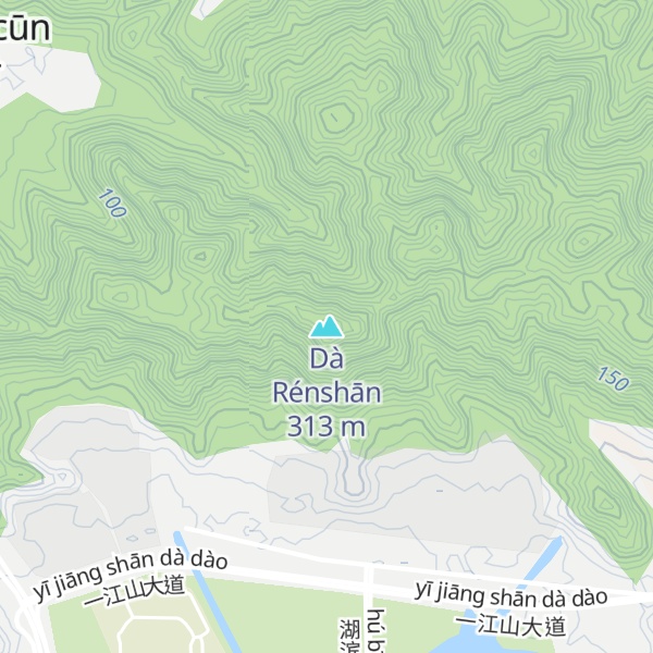 Map of Dà Rénshān