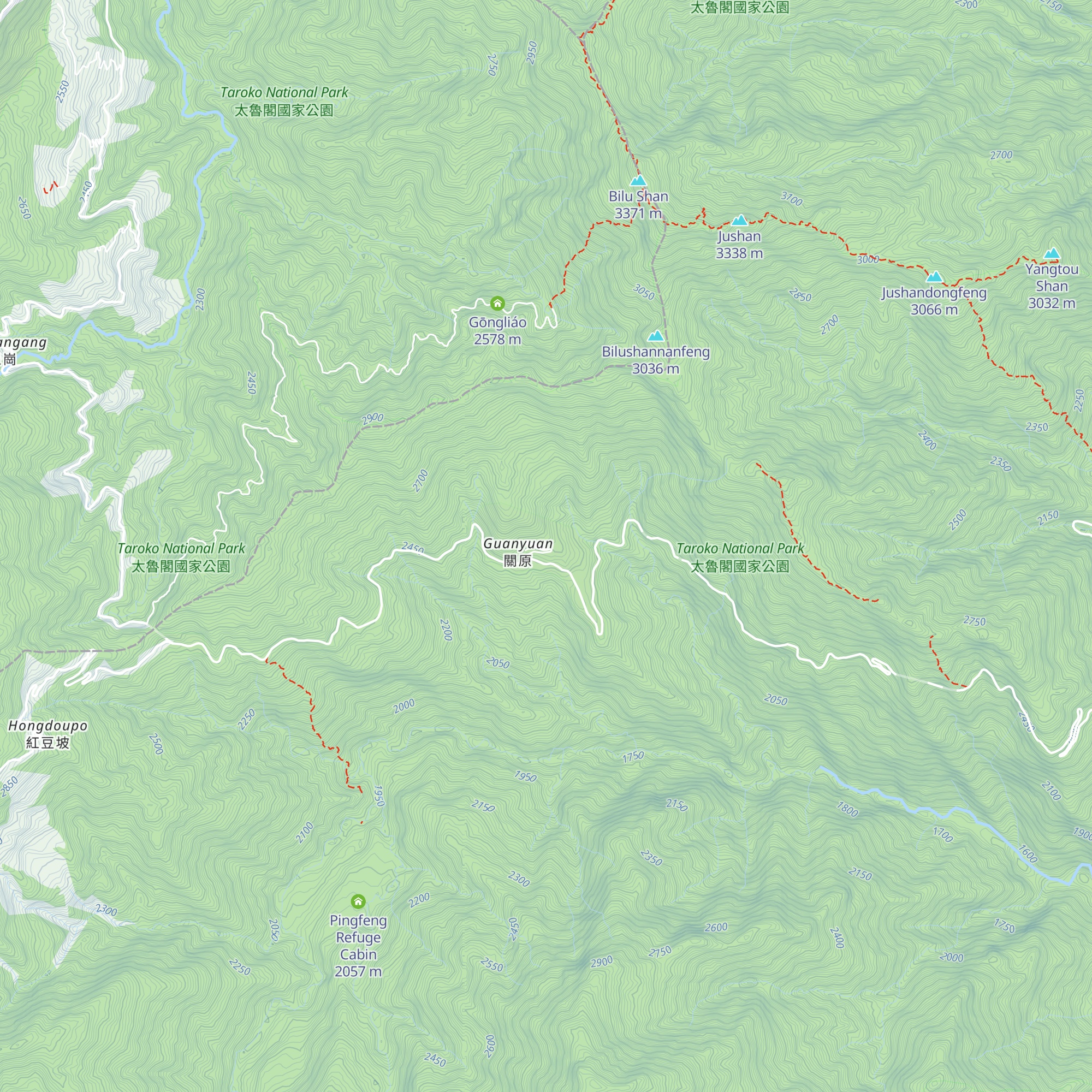Jiùguótuán Guān Yún Shānzhuāng map