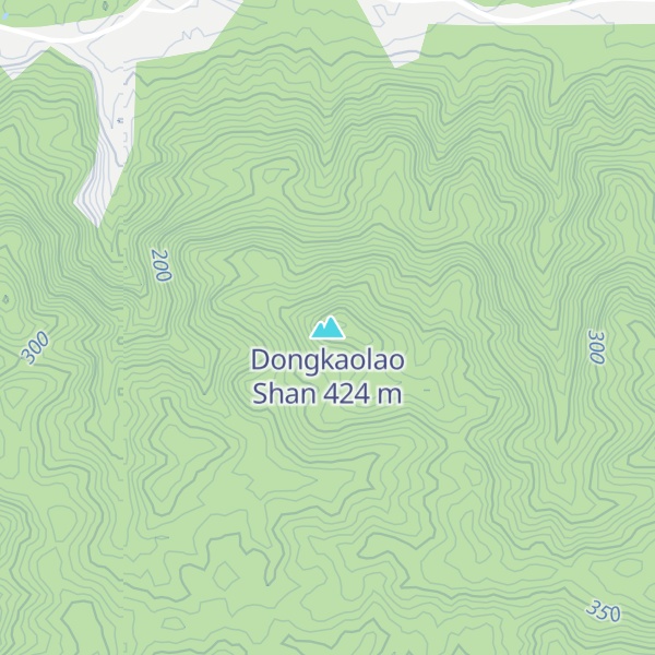 Map of Dongkaolao Shan